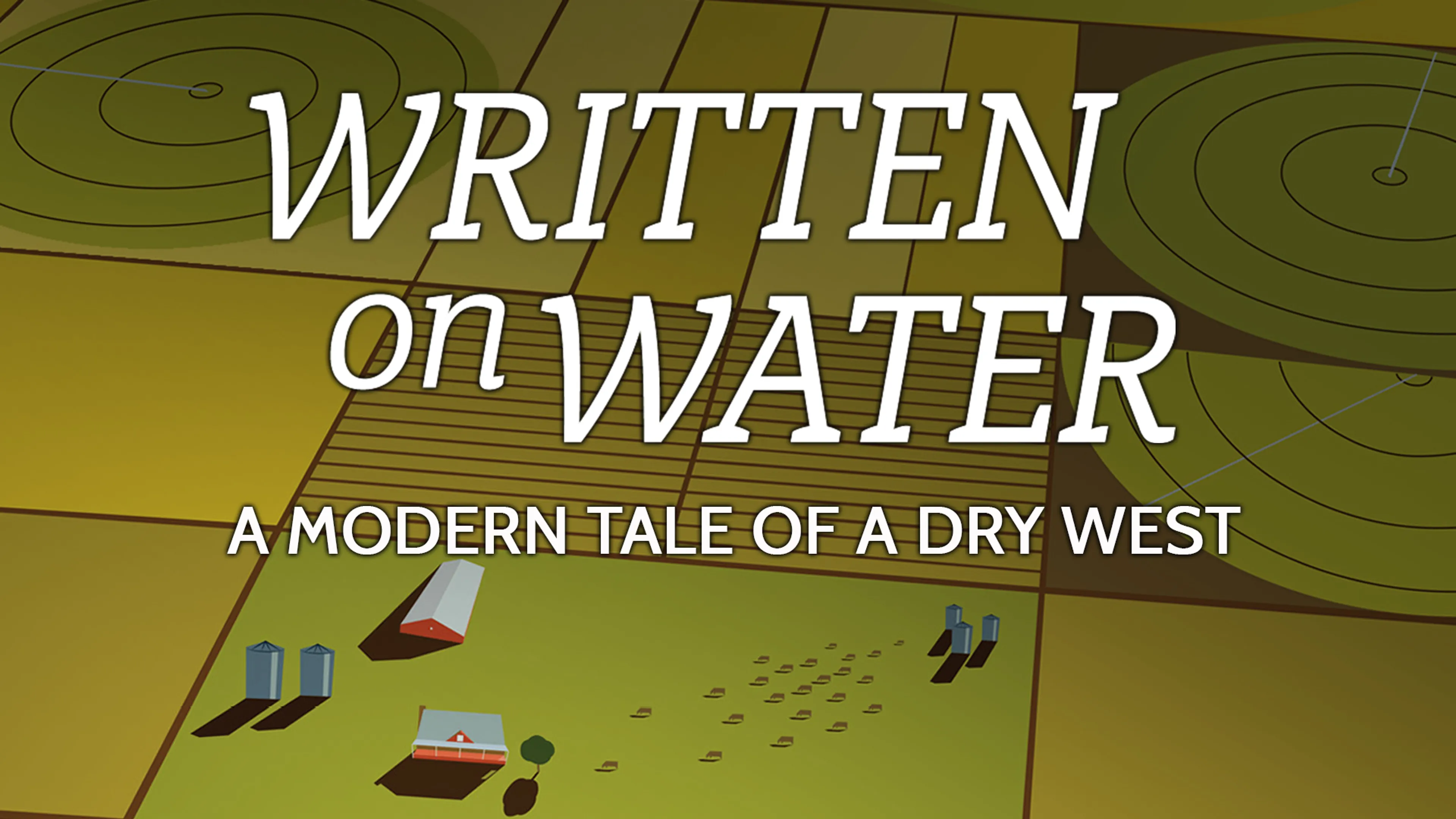 Written on Water poster